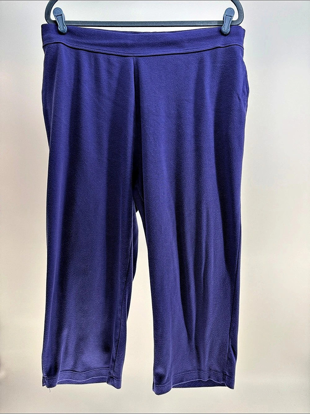 Falls Creek Purple Capris Size 1X